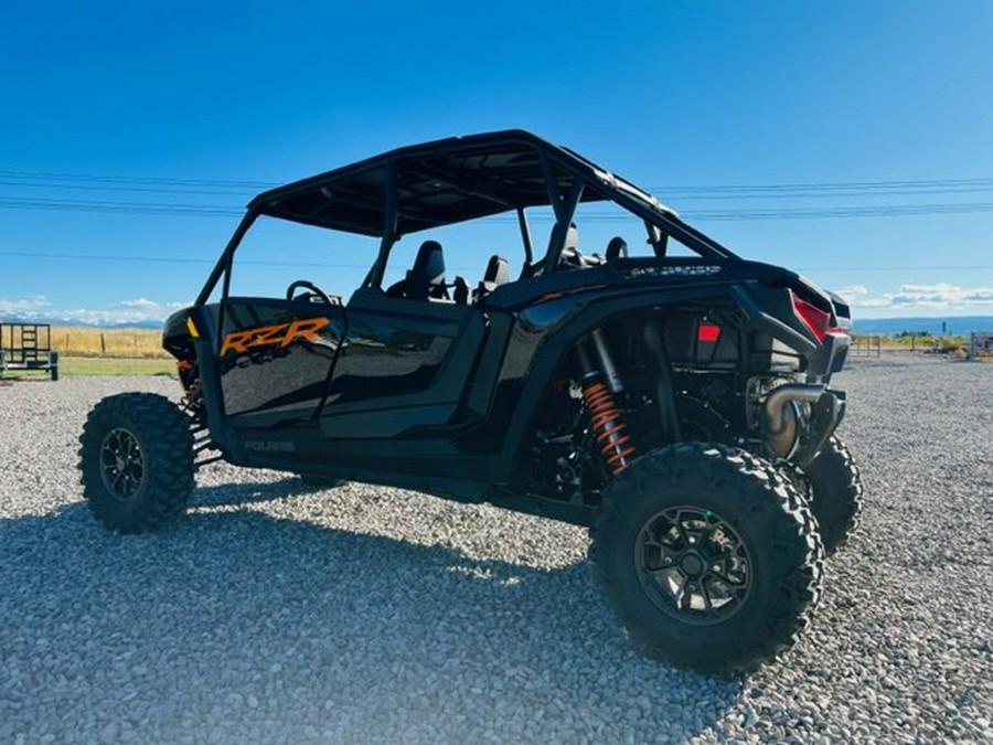 2024 Polaris Industries RZR XP 4 1000 Ultimate Onyx Black/Matte Titanium