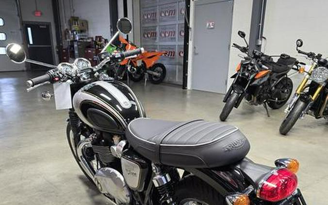 2025 Triumph Bonneville T120 Sapphire Black/Aluminium Silver
