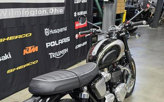 2025 Triumph Bonneville T120 Sapphire Black/Aluminium Silver