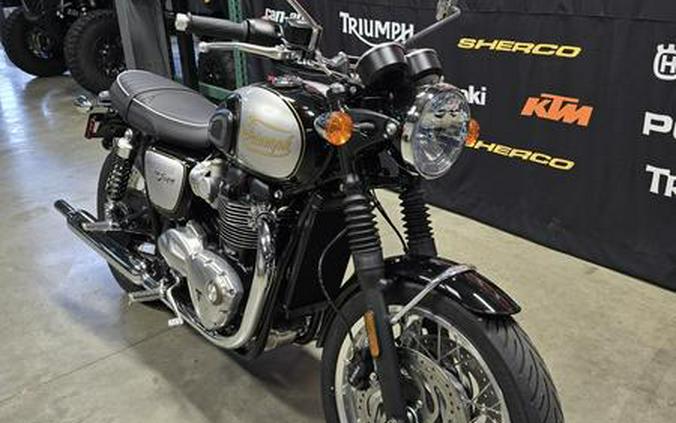 2025 Triumph Bonneville T120 Sapphire Black/Aluminium Silver