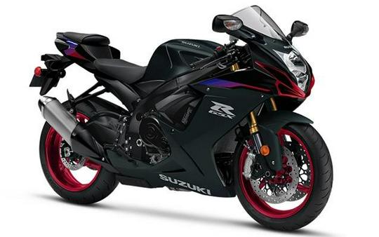 2026 Suzuki GSX-R750 Candy Daring Red / Metallic Matte Black No.2