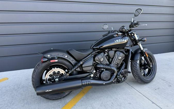 2026 Indian Motorcycle® Scout® Sixty Bobber Black Metallic