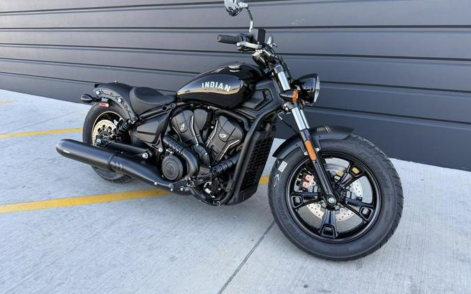 2026 Indian Motorcycle® Scout® Sixty Bobber Black Metallic