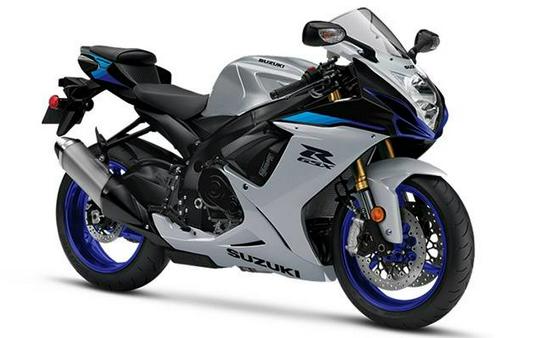 2026 Suzuki GSX-R750 Pearl Vigor Blue / Metallic Matte Sword Silver