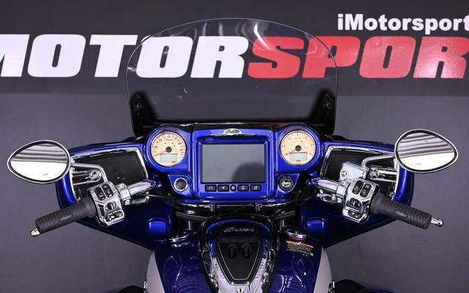 2024 Indian Motorcycle® Roadmaster® with Powerband Audio Package Spirit Blue Metallic/Silver Quartz