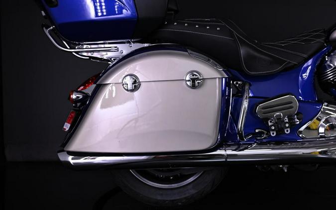 2024 Indian Motorcycle® Roadmaster® with Powerband Audio Package Spirit Blue Metallic/Silver Quartz