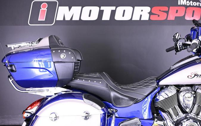 2024 Indian Motorcycle® Roadmaster® with Powerband Audio Package Spirit Blue Metallic/Silver Quartz