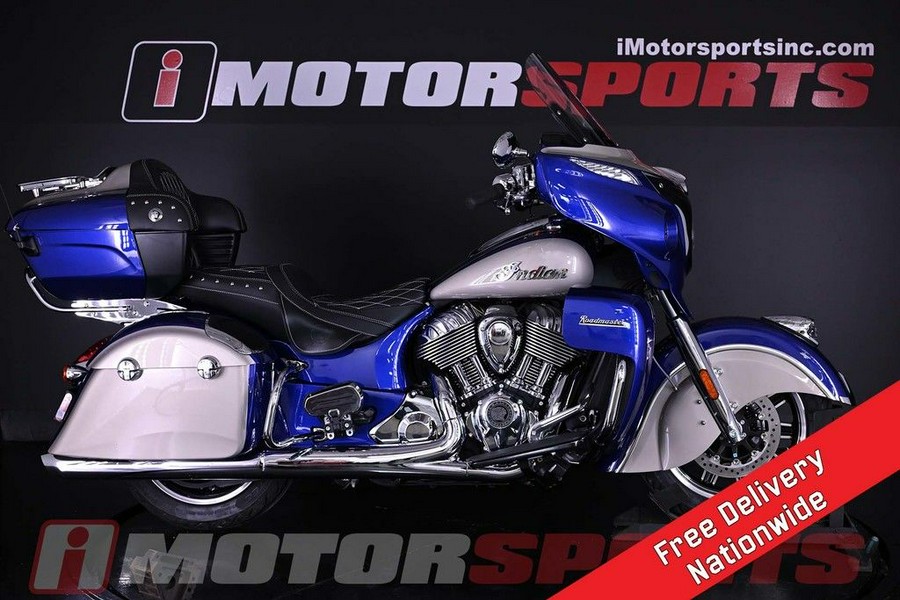 2024 Indian Motorcycle® Roadmaster® with Powerband Audio Package Spirit Blue Metallic/Silver Quartz