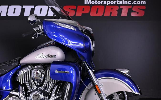 2024 Indian Motorcycle® Roadmaster® with Powerband Audio Package Spirit Blue Metallic/Silver Quartz