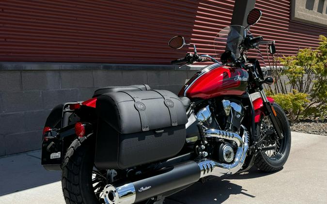 2026 Indian SUPER SCOUT LT W/ TECH SUNSET RED METALLIC