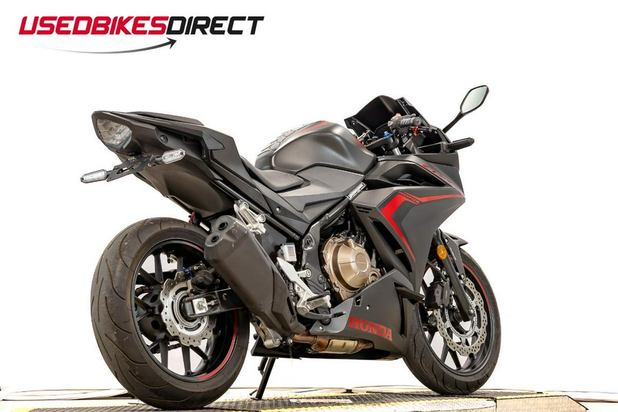 2021 Honda CBR500R - $6,999.00