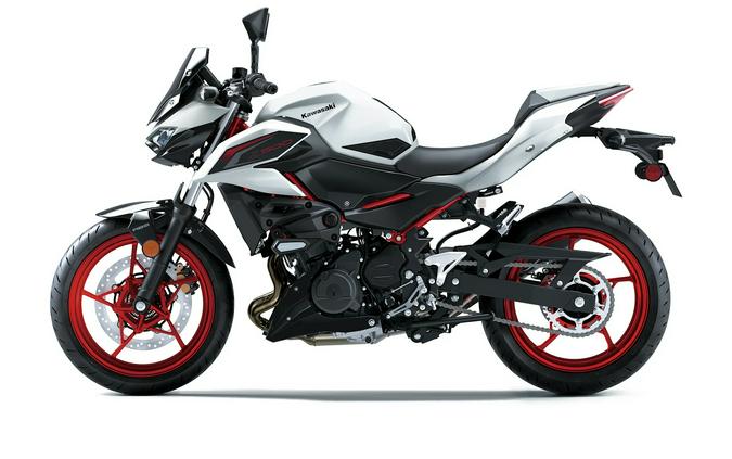 2026 Kawasaki Z500 SE ABS Pearl Blizzard White/Ebony - KAA80748