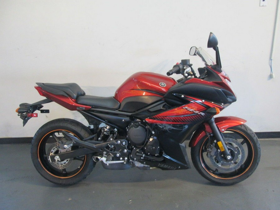 2011 Yamaha FZ6R Reddish Copper/Raven