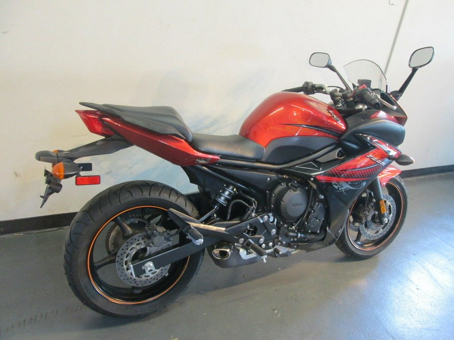 2011 Yamaha FZ6R Reddish Copper/Raven
