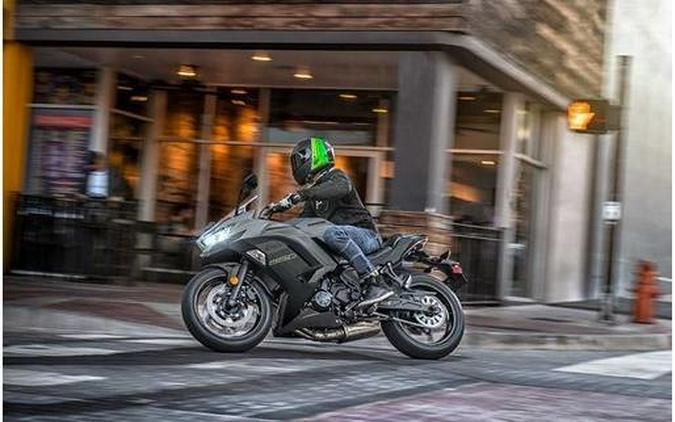 2024 Kawasaki Ninja® 650 - Metallic Matte Covert Green/Metallic Spark Black/Pearl Sand Khaki