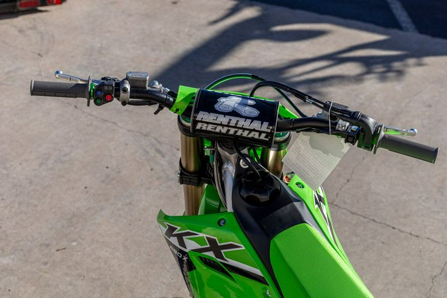 New 2025 KAWASAKI KX 450 LIME GREEN