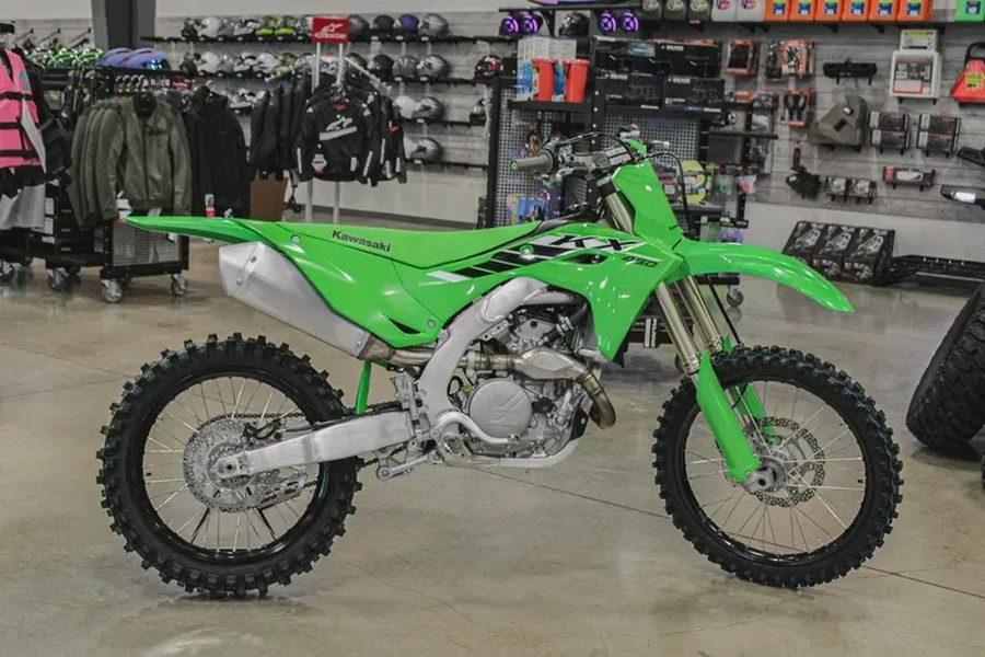 New 2025 KAWASAKI KX 450 LIME GREEN