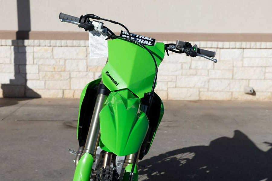 New 2025 KAWASAKI KX 450 LIME GREEN