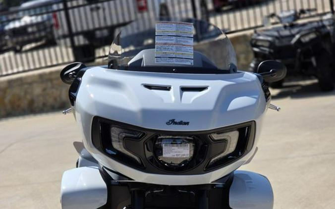 2025 Indian Motorcycle® Pursuit® Dark Horse® 112 Ghost White Metallic Crystal with Black Vivid