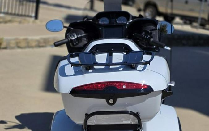 2025 Indian Motorcycle® Pursuit® Dark Horse® 112 Ghost White Metallic Crystal with Black Vivid