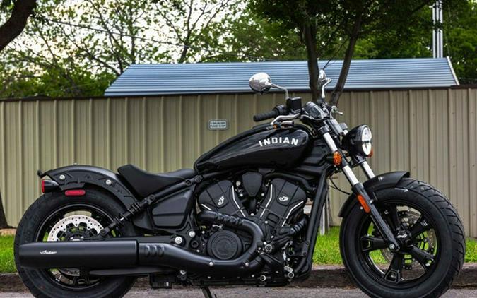 2026 Indian Scout Sixty Bobber Black Metallic