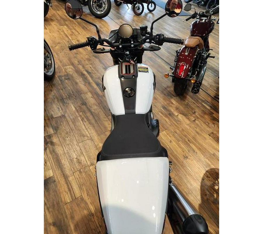 2023 Indian Motorcycle® FTR Sport White Lightning/Indy Red