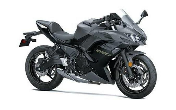 2024 Kawasaki Ninja® 650 - Metallic Matte Dark Gray/Metallic Spark Black/Metallic Flat Spark Black