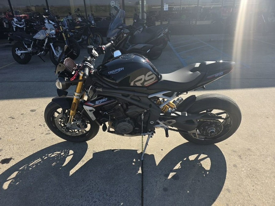 2023 Triumph Speed Triple 1200 RS Sapphire Black