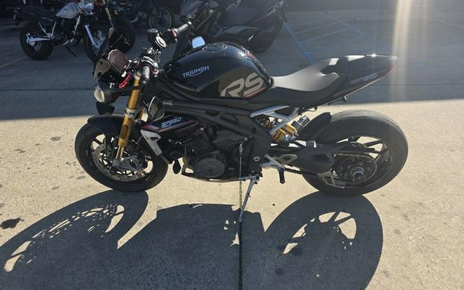 2023 Triumph Speed Triple 1200 RS Sapphire Black