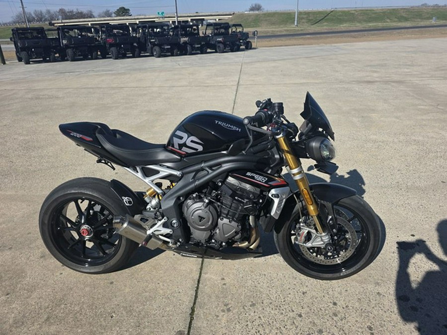 2023 Triumph Speed Triple 1200 RS Sapphire Black
