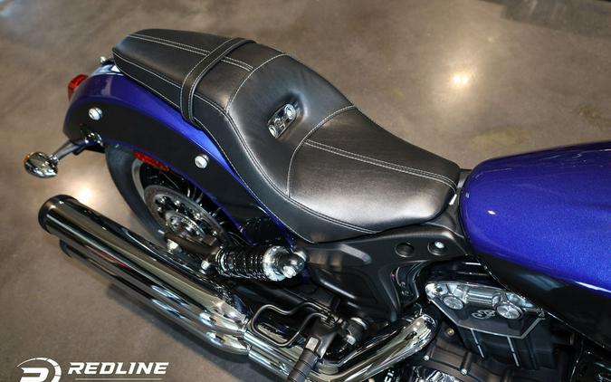 2023 Indian Motorcycle® Scout® ABS Spirit Blue Metallic/Black Metallic