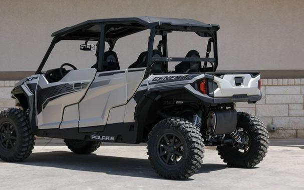 New 2024 POLARIS GENERAL XP 4 1000 ULTIMATE MATTE SILVER QUARTZ