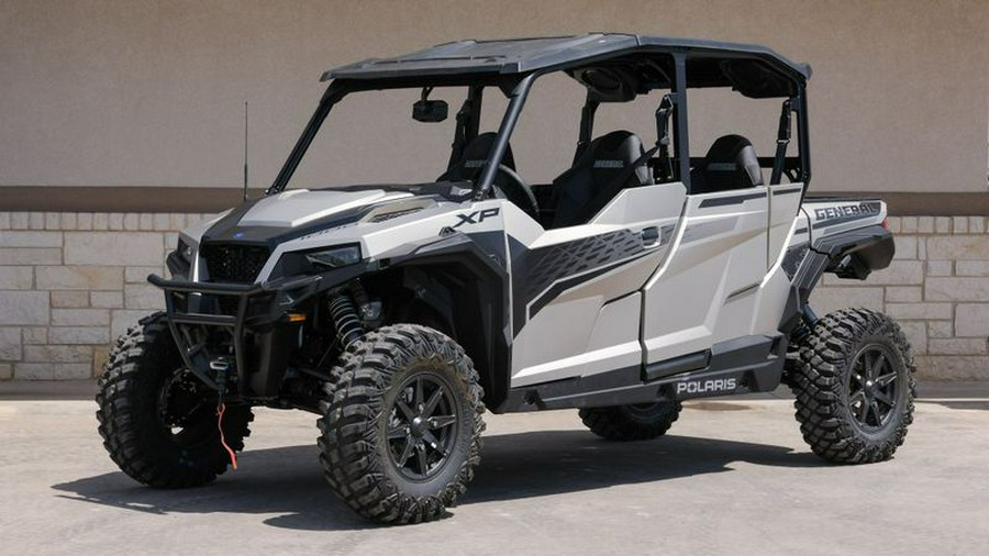 New 2024 POLARIS GENERAL XP 4 1000 ULTIMATE MATTE SILVER QUARTZ