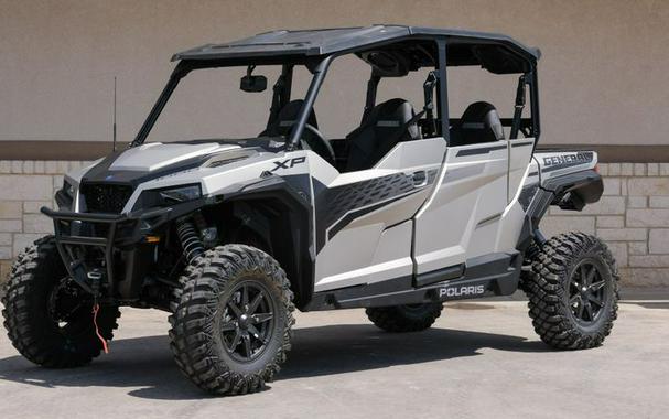 New 2024 POLARIS GENERAL XP 4 1000 ULTIMATE MATTE SILVER QUARTZ