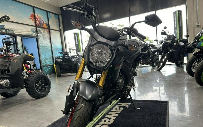2024 Kawasaki Z125 PRO Cypher Camo Gray Matte/Metallic Matte Carbon Gray