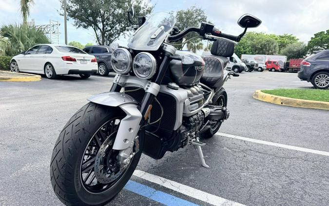 2021 Triumph Rocket 3 GT Silver IceStorm Grey