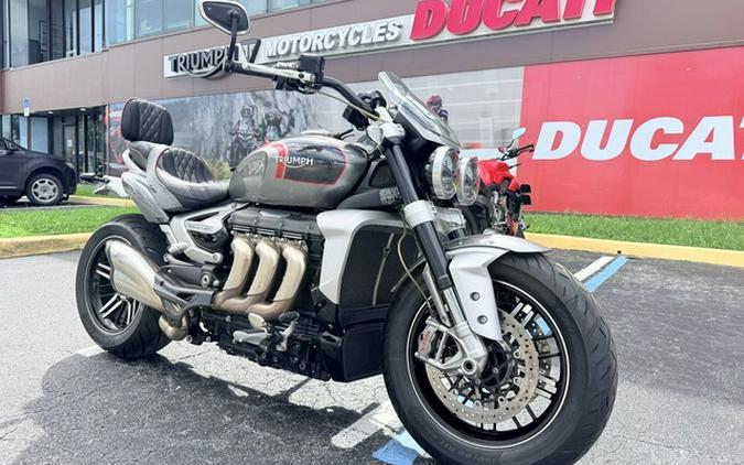 2021 Triumph Rocket 3 GT Silver IceStorm Grey