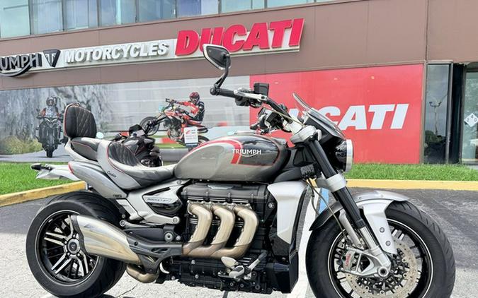 2021 Triumph Rocket 3 GT Silver IceStorm Grey