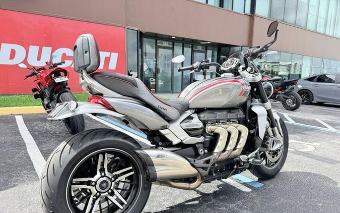 2021 Triumph Rocket 3 GT Silver IceStorm Grey