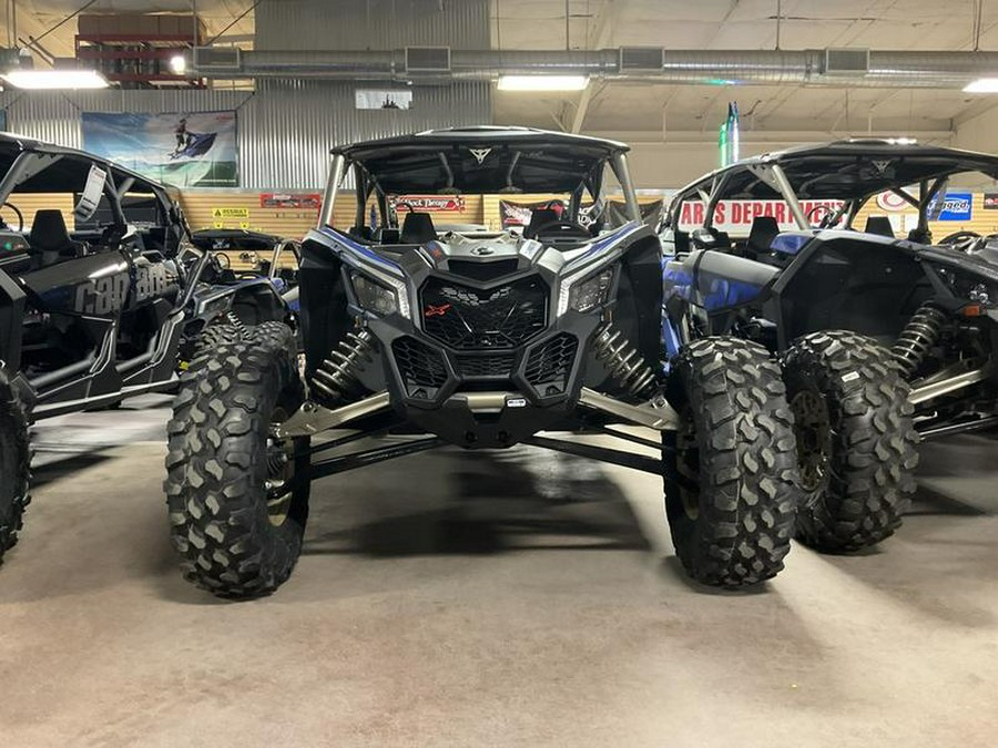 2024 Can-Am® Maverick X3 MAX X rs Turbo RR with Smart-Shox Dazzling Blue & Carbon Black