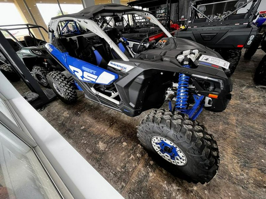 2022 Can-Am® Maverick X3 X rs Turbo RR Intense Blue / Carbon Black / Chalk Grey