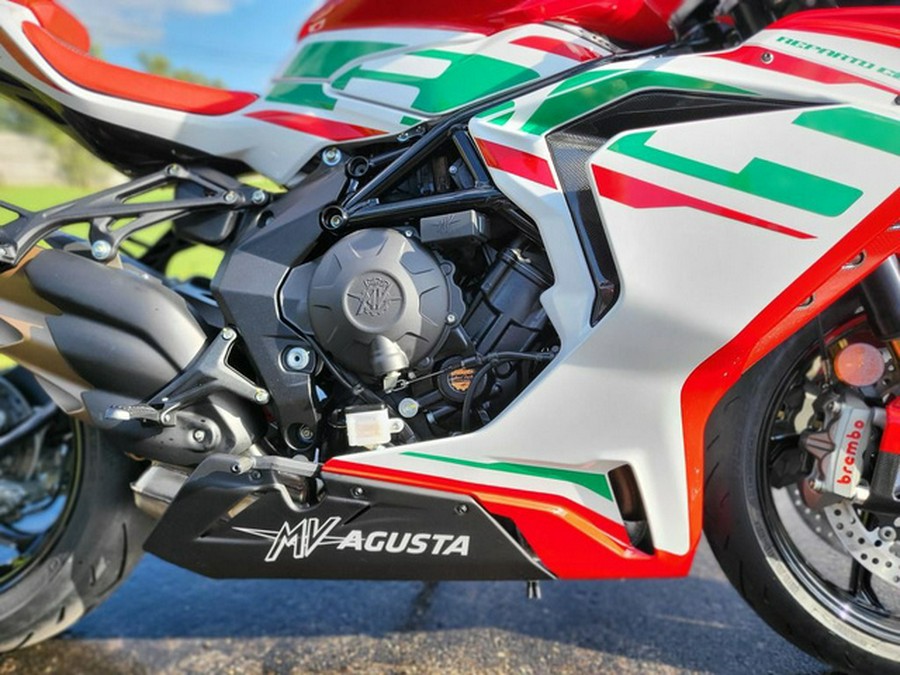 2022 MV Agusta F3 800 RC Pearl White/Ago Red/Emerald Green