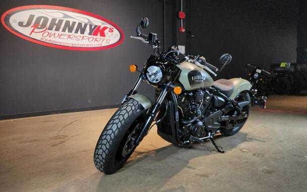 2026 Indian Scout Bobber Limited +Tech Moss Green Smoke