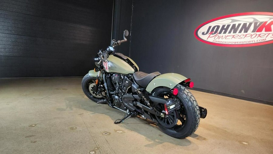 2026 Indian Scout Bobber Limited +Tech Moss Green Smoke