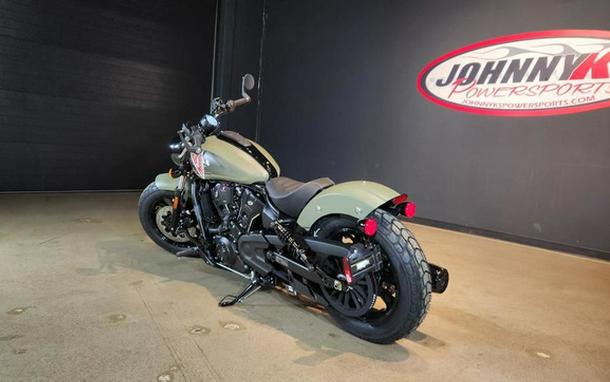 2026 Indian Scout Bobber Limited +Tech Moss Green Smoke
