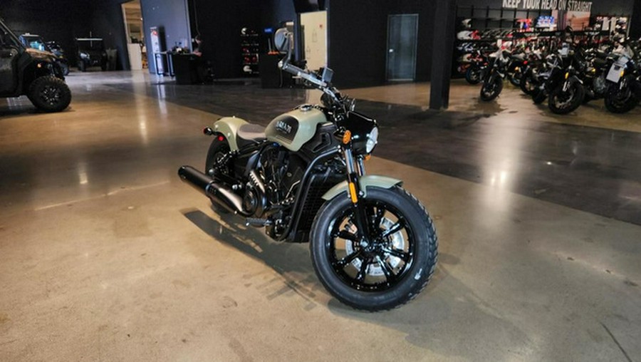 2026 Indian Scout Bobber Limited +Tech Moss Green Smoke