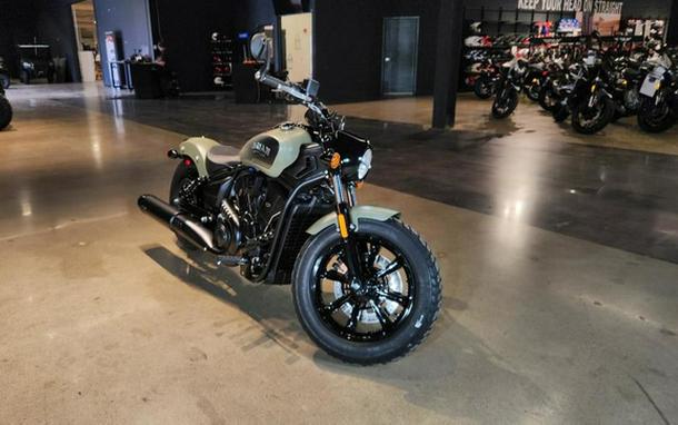 2026 Indian Scout Bobber Limited +Tech Moss Green Smoke
