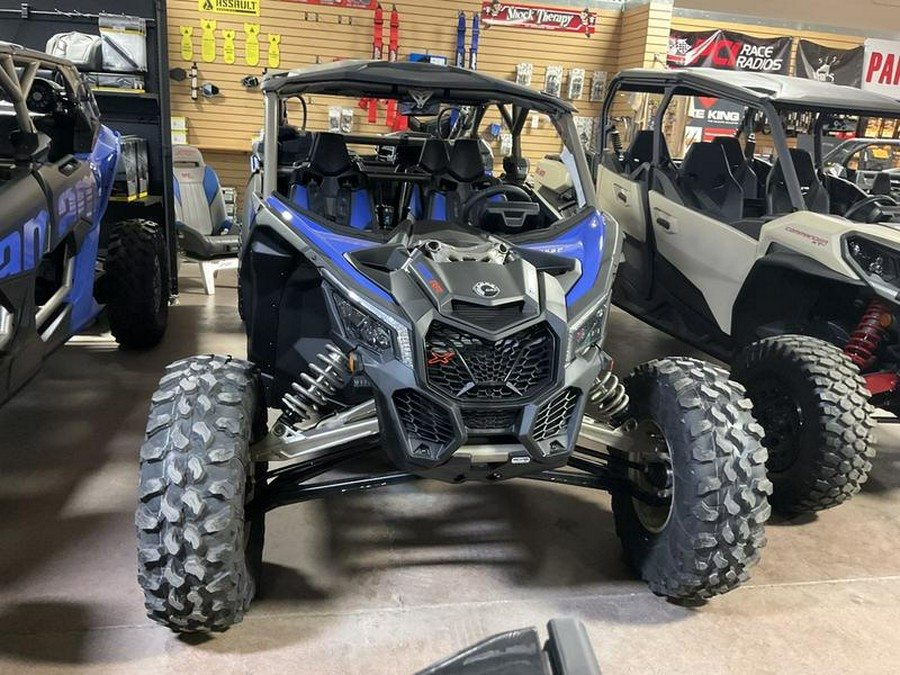 2024 Can-Am® Maverick X3 MAX X rs Turbo RR with Smart-Shox Dazzling Blue & Carbon Black