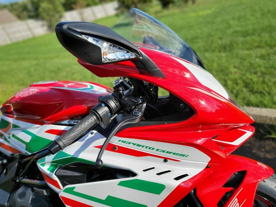 2022 MV Agusta F3 800 RC Pearl White/Ago Red/Emerald Green