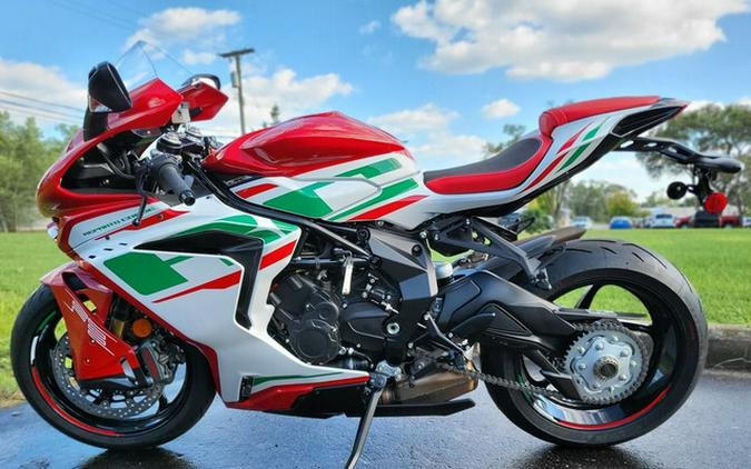 2022 MV Agusta F3 800 RC Pearl White/Ago Red/Emerald Green